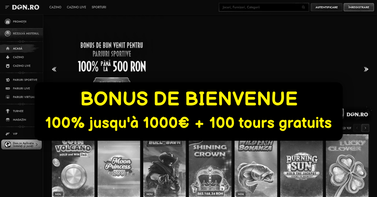 Don Casino - Meilleurs Slots en Ligne & Bonus